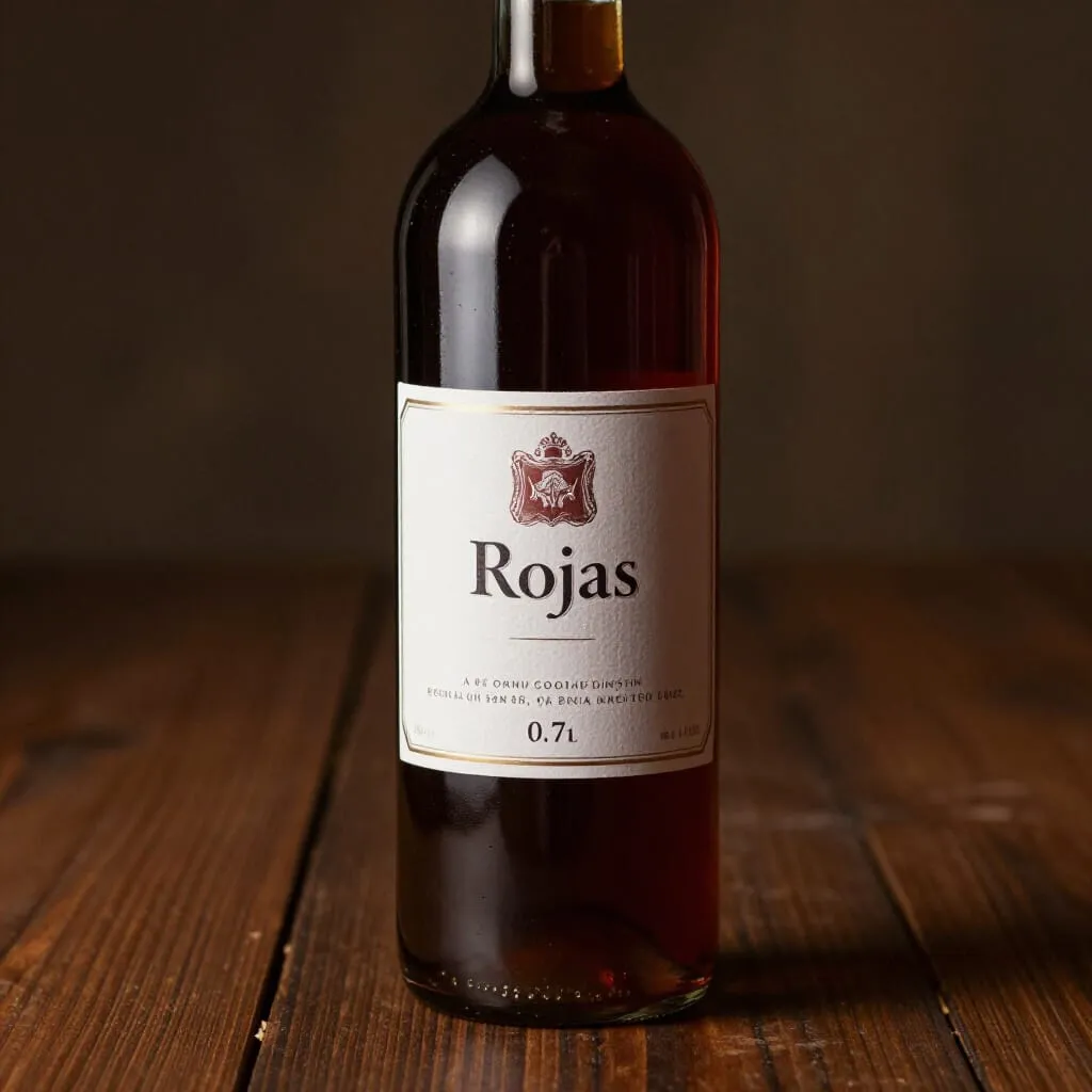 Spanischer Rotwein Rojas