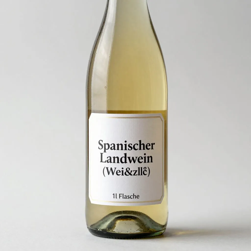 Spanischer Landwein - Weiß
